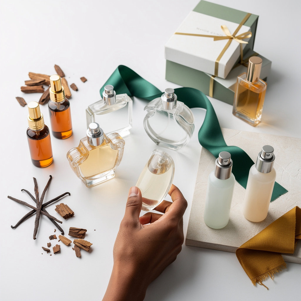 Mayor Scents collection of undiluted oils, designer perfumes, and gift sets in Nkongsamba